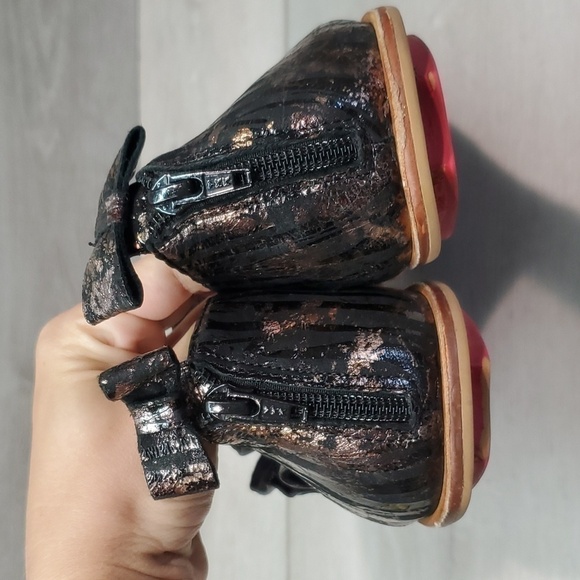 Anthropologie Poetric Licence Womens Comfort Y2K Bow Thong Sandals shoes sz 9.5 - Picture 6 of 12